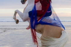 Rearing at the beach 1