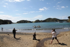 Filming Matai Bay Northland (1)