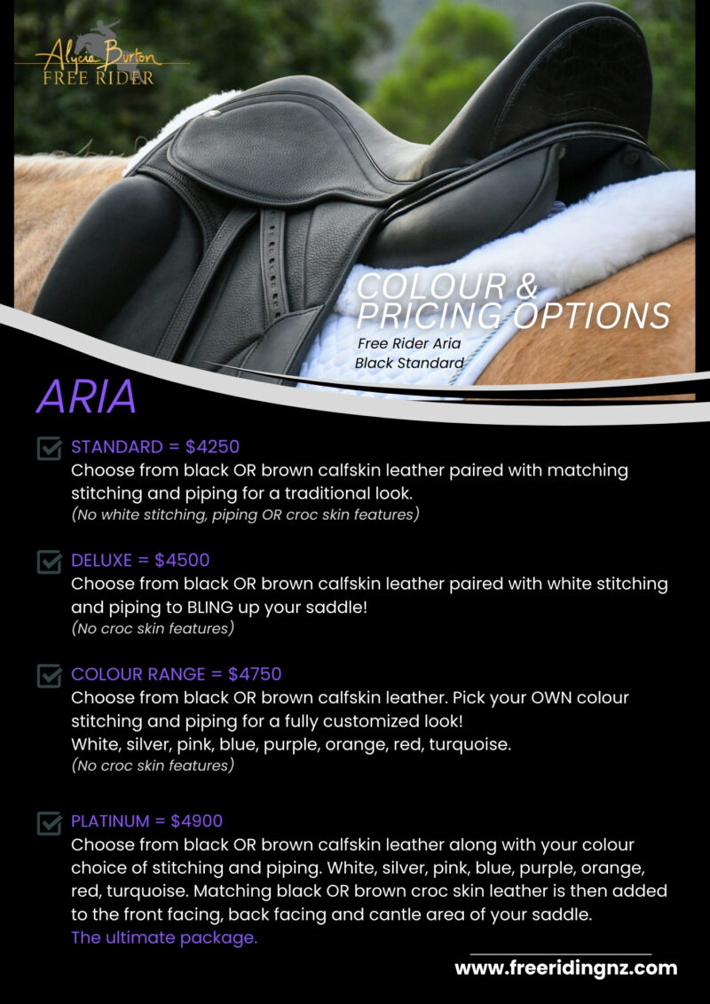 Free Rider 'Aira' - Dressage Saddle - Image 11